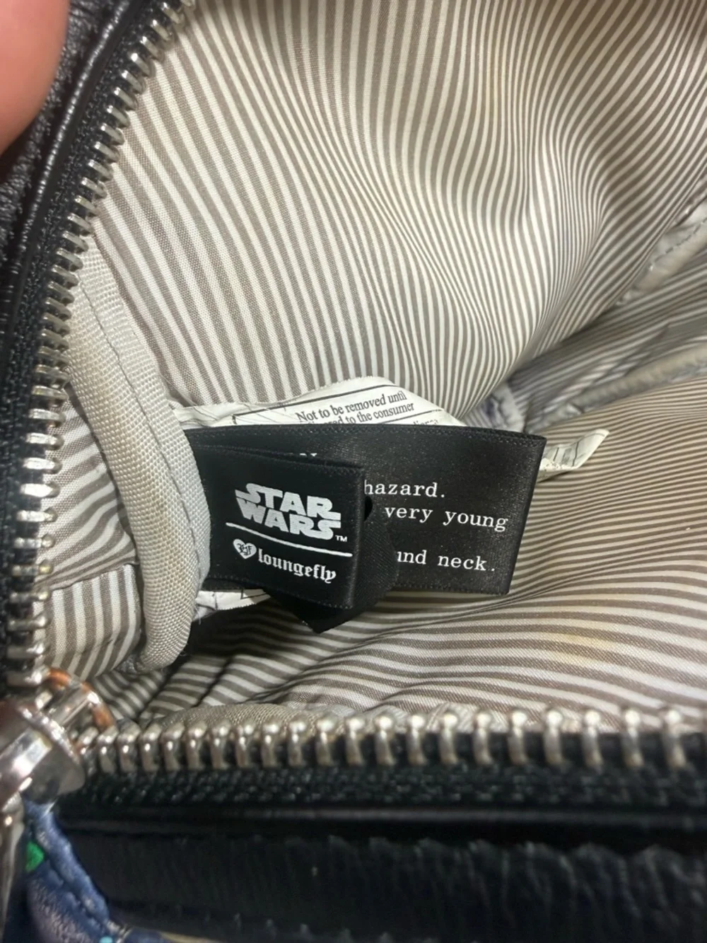Loungefly Star Wars Mini Backpack Chibi Characters Print Disney Bag‎